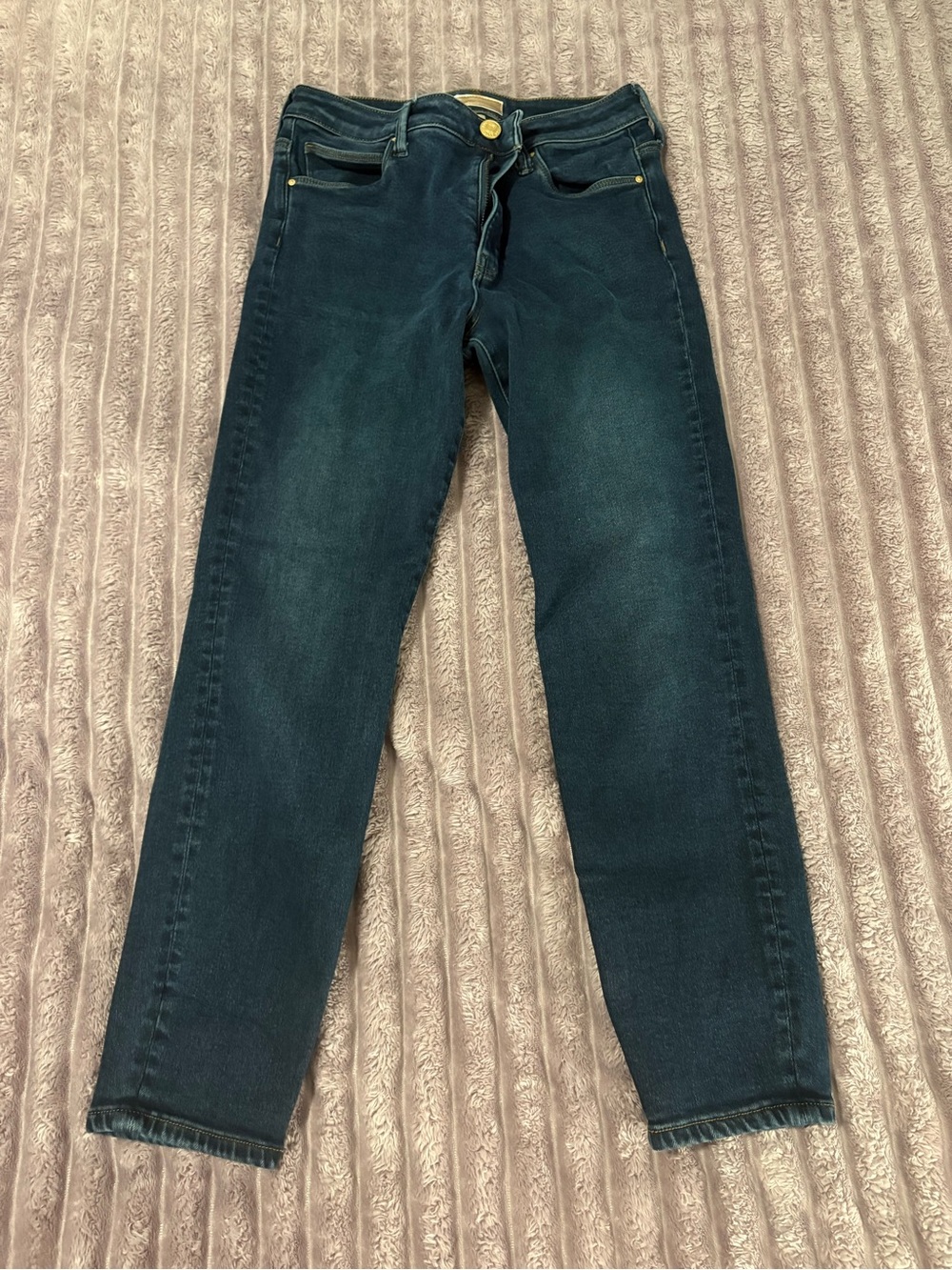 Kut from the Kloth Dark Blue Slim Straight Jeans